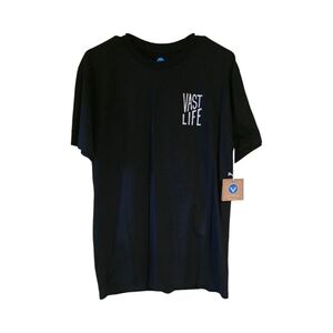 Black Men's Vast T-Shirt NWT 100% Cotton